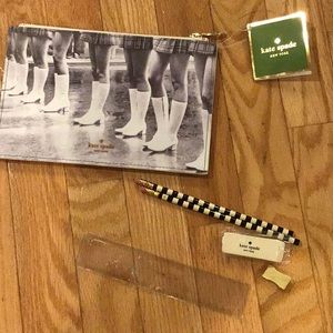 Kate Spade Kick up your Heels Pencil Pouch